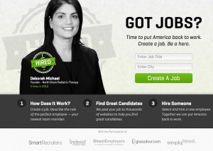 Smart Recruiters Got Jobs landing page