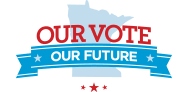Our Vote Our Future logo