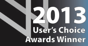 2013 WEDDLE's User's Choice Awards Winner logo