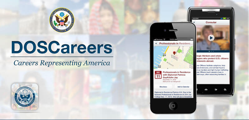 U.S. Department of State mobile career app
