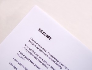 A resume example