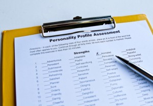 A personality assessment form