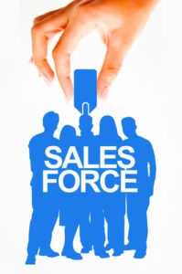 Sales force concept 